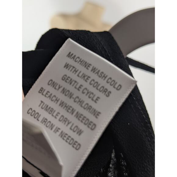 JPR Studio Versatile Ruched Sleeve Top Black L V-Neck Office Relaxed Fit Shirt - Picture 8 of 8